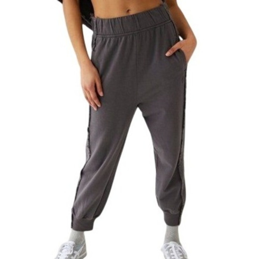 Free People Movement Womens S Where The Wind Blows Joggers in Gray